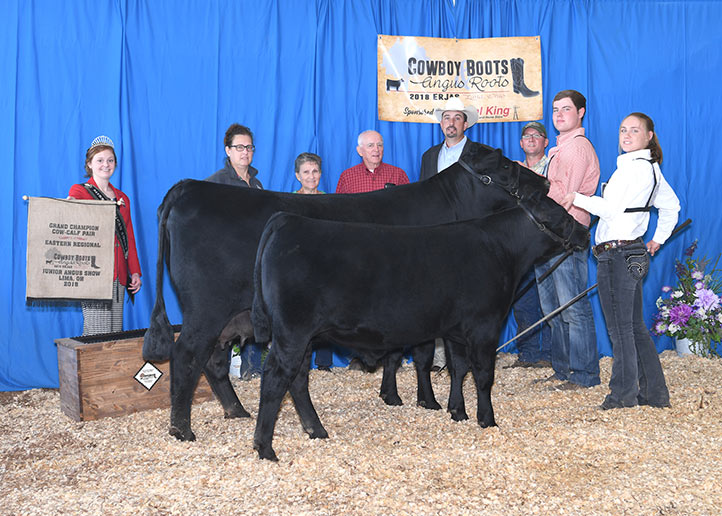 2018 ERJAS Grand Champion Cow Calf Pair